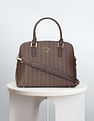 U.S. Polo Assn. Women Geometric Print Structured Handbag