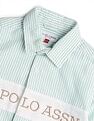 U.S. Polo Assn. Kids Boys Vertical Striped Regular Fit Shirt
