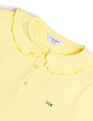 U.S. Polo Assn. Kids Girls Relaxed Fit Lettuce Edge T-Shirt
