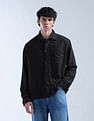 Flying Machine Solid Regular Fit Shirt