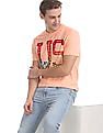 U.S. Polo Assn. Denim Co. Orange Brand Print Crew Neck T-Shirt