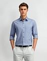 Arrow Houndstooth Cotton Shirt