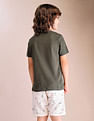 U.S. Polo Assn. Kids Boys Regular Fit Pure Cotton T-Shirt