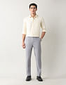 Arrow Manhattan Slim Fit Textured Shirt