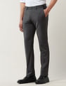 Arrow Solid Regular Fit Trouser