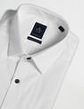 Arrow Newyork Self Design Cotton Shirt