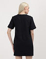 Tommy Hilfiger Tweed Co-Mix Short Shift Dress