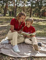 U.S. Polo Assn. Kids Boys Brand Printed Regular Fit Polo Shirt