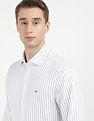 Tommy Hilfiger Dobby Stripe Slim Fit Shirt