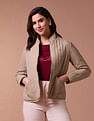 U.S. Polo Assn. Women Stand Collar Puffer Jacket