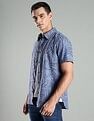 Tommy Hilfiger Printed Regular Fit Cotton Shirt