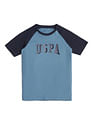 USPA Innerwear Boys Raglan Sleeve LKE01 Lounge T-Shirt - Pack Of 1
