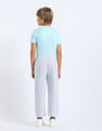 U.S. Polo Assn. Kids Boys Solid Relaxed Fit Trousers