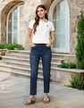 U.S. Polo Assn. Women High Rise Mom Fit Jeans