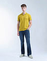 Flying Machine Textured Color Of Home Polo Shirt