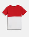 Tommy Hilfiger Kids Boys Colorblock Regular-Fit Cotton T-Shirt