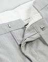Arrow Mid Rise Carson Tapered Fit Trousers