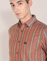 U.S. Polo Assn. Vertical Stripe Premium Cotton Casual Shirt