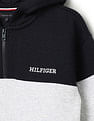 Tommy Hilfiger Kids Boys Colourblocked Fleece Zipper Sweatshirt