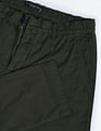Flying Machine Elasticised Waist Solid Trousers