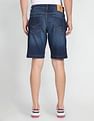 U.S. Polo Assn. Denim Co. Mid Rise Stone Wash Denim Shorts