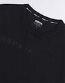 USPA Active Brand Embossed Slim Fit T-Shirt