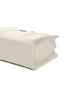 Tommy Hilfiger Solid Beige Pu Handbag