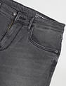 Flying Machine Slash Slim Tapered Fit Rinsed Jeans