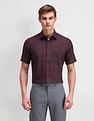 Arrow Gingham Checked Dobby Shirt