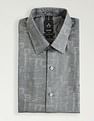 Arrow Newyork Textured Manhattan Slim Fit Jaquard Shirt