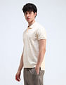 Flying Machine Printed Regular Fit Polo Shirt