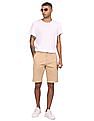 U.S. Polo Assn. Mid Rise Solid Shorts