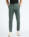 Flying Machine Mid Rise Slash Slim Tapered Fit Chinos