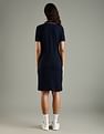 Tommy Hilfiger Cotton Polo Collar T-Shirt Dress