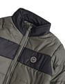 U.S. Polo Assn. Kids Boys Solid Stand Collar Jacket