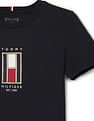 Tommy Hilfiger Kids Boys Flag Embroidered Regular T-Shirt