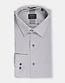 Arrow Newyork Spread Collar Slim Fit Solid Shirt