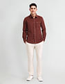 U.S. Polo Assn. Denim Co. Textured Slim Fit Shirt