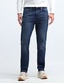 Flying Machine Slash Slim Tapered Fit Jeans