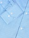 Arrow Self Design Manhattan Slim Fit Shirt