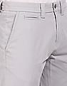 Calvin Klein Men Grey Skinny Fit Solid Stretch Chino Trousers