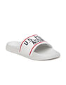 U.S. Polo Assn. Men Brand Print Torres 4.0 Slides