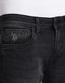U.S. Polo Assn. Denim Co. Henry Tapered Fit Black Jeans