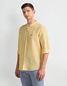 Arrow Sports Linen Blend Slim Fit Shirt