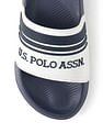 U.S. Polo Assn. Striped PVC Nillson Slides