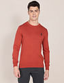 U.S. Polo Assn. Heathered Cotton Sweater