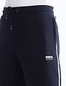 USPA Active Mid Rise Solid Active Track Pants