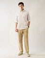 Arrow Sport Geometric Printed Printed Tailored Fit Shirt