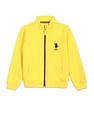 U.S. Polo Assn. Kids High Neck Appliqued Sweatshirt
