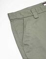 Tommy Hilfiger Kids Green Solid Trousers for Fresh Look